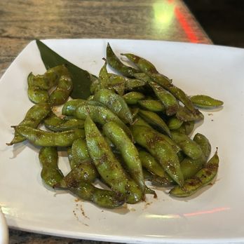 Ninja Sushi - Garlic Edamame is full on flavor so delicious - Sushi Bars Near Me - Sacramento, California Ninja Sushi - Garlic Edamame is full on flavor so delicious - Sushi Bars Near Me - Sacramento, California