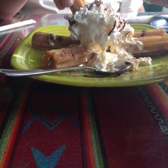 Fiesta Mexicana - Churros with ice cream-delicious. - Mexican Near Me - Myrtle Beach, South Carolina Fiesta Mexicana - Churros with ice cream-delicious. - Mexican Near Me - Myrtle Beach, South Carolina