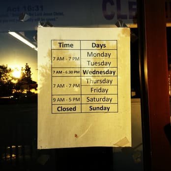 Erin's Cleaners - Posted hours - Laundry Services Near Me - Riverside, California Erin's Cleaners - Posted hours - Laundry Services Near Me - Riverside, California