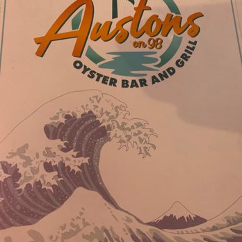 Austons on 98 - a picture of an ocean wave - Seafood Near Me - Miramar Beach, Florida