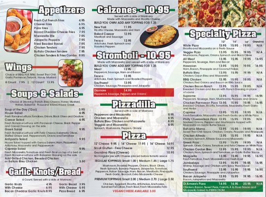 Menu photo 2 Di Amore Pizza Longwood, FL Menu photo 2 Di Amore Pizza Longwood, FL