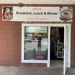 Front of restaurant