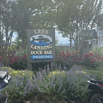 Lee's Landing Dock Bar - Sign - Seafood Near Me - Port Deposit, Maryland