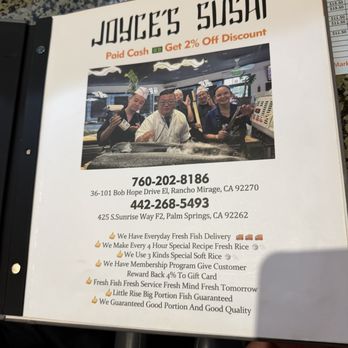 Joyce's Sushi - Japanese Near Me - Rancho Mirage, California Joyce's Sushi - Japanese Near Me - Rancho Mirage, California