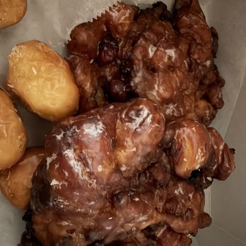 Rise'n Shine - Cherry fritters to die for with bonus donut holes - Donuts Near Me - Tucson, Arizona Rise'n Shine - Cherry fritters to die for with bonus donut holes - Donuts Near Me - Tucson, Arizona