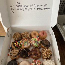 Order of 16 mini donuts! Order of 16 mini donuts!