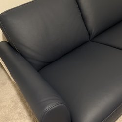 Lazos Cleaning Solutions - my leather sofa freshly cleaned.