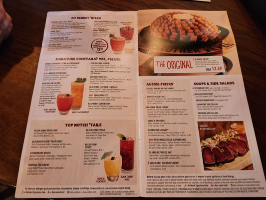Menu photo 3 Outback Steakhouse Gilbert, AZ