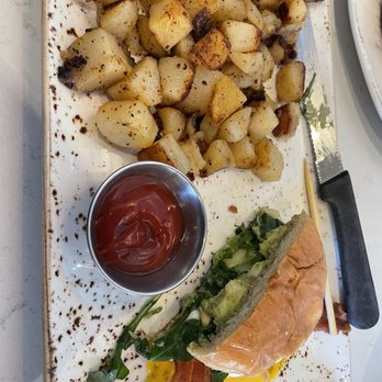 First Watch - Elevated egg sandwich (its a full sandwich, I ate the other half) - Breakfast & Brunch Near Me - Oak Brook, Illinois First Watch - Elevated egg sandwich (its a full sandwich, I ate the other half) - Breakfast & Brunch Near Me - Oak Brook, Illinois