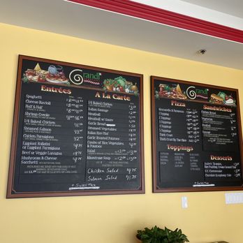 Grandi Italiani - Menu - Italian Near Me - Canoga Park, California