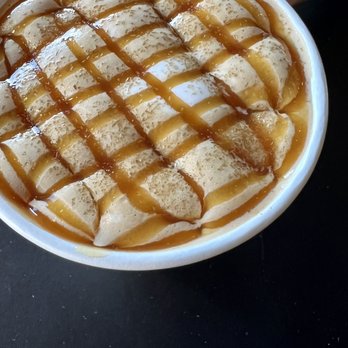 Trailhead Cafe - Carmel brûlée latte- very delicious - Breakfast & Brunch Near Me - Lake Louise, Alberta Trailhead Cafe - Carmel brûlée latte- very delicious - Breakfast & Brunch Near Me - Lake Louise, Alberta