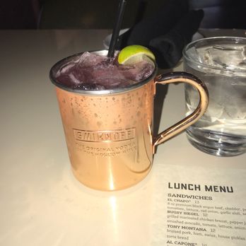 Social Hall - Blackberry Moscow mule - Bars Near Me - Tempe, Arizona Social Hall - Blackberry Moscow mule - Bars Near Me - Tempe, Arizona