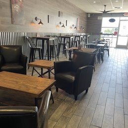 Inside seating area Inside seating area