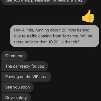 Crown Lexus - Text message stating the "car was ready for me" - Auto Repair Near Me - Ontario, California Crown Lexus - Text message stating the "car was ready for me" - Auto Repair Near Me - Ontario, California
