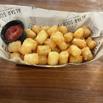 Altar Society Brewing - Tater tots - Brewpubs Near Me - Long Beach, California Altar Society Brewing - Tater tots - Brewpubs Near Me - Long Beach, California