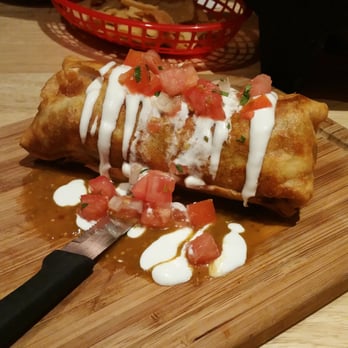 El Jefe - Chicken chimichanga - Mexican Near Me - Mississauga, Ontario