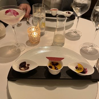 Daniel - amuse bouche, cosmo and tequila - French Near Me - New York, New York Daniel - amuse bouche, cosmo and tequila - French Near Me - New York, New York