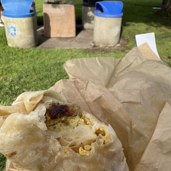 Lazy Eye Coffee - Sausage burrito - Coffee & Tea Near Me - San Diego, California