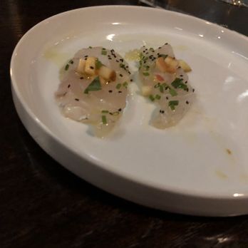 Bundok - Sea bream crudo - Canadian (New) Near Me - Edmonton, Alberta