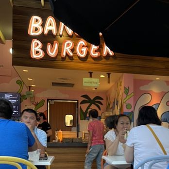 Banzai Burger - Busy place with open outdoor seating. - Burgers Near Me - Honolulu, Hawaii Banzai Burger - Busy place with open outdoor seating. - Burgers Near Me - Honolulu, Hawaii