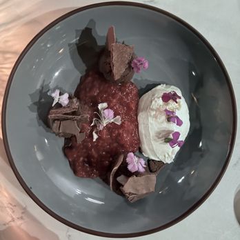 Ember Kitchen - Chocolate dessert - so damn good - Latin American Near Me - Austin, Texas