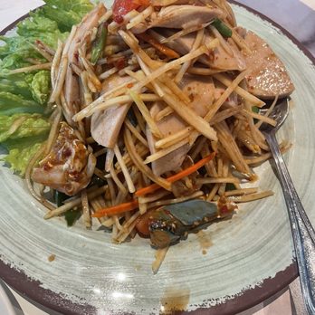 Wondee Siam - Papaya Salad w/ Krapi w/ Plara - Thai Near Me - New York, New York Wondee Siam - Papaya Salad w/ Krapi w/ Plara - Thai Near Me - New York, New York
