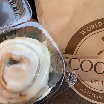 Scooter's Coffee - Cinnamon Roll - Coffee & Tea Near Me - Marietta, Georgia