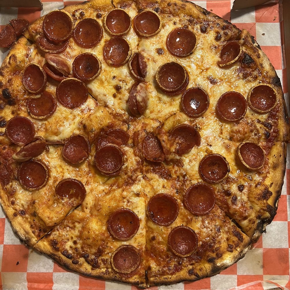12" Wood Fire Pioneer Pepperoni Pizza 12" Wood Fire Pioneer Pepperoni Pizza