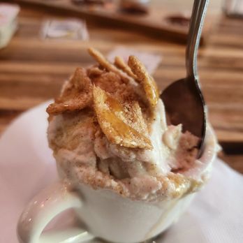 Black Rock Dessert - Cinnamon toast crunch ice cream and cereal topping. - Desserts Near Me - Reno, Nevada