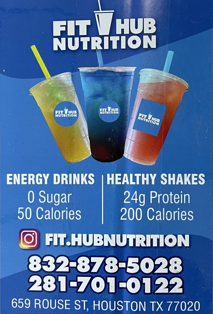 FIT HUB NUTRITION 659 Rouse St, Houston, Texas Juice Bars