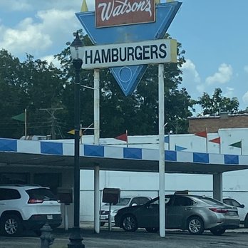 Watson's Drive In - Exterior signage - Burgers Near Me - Denison, Texas