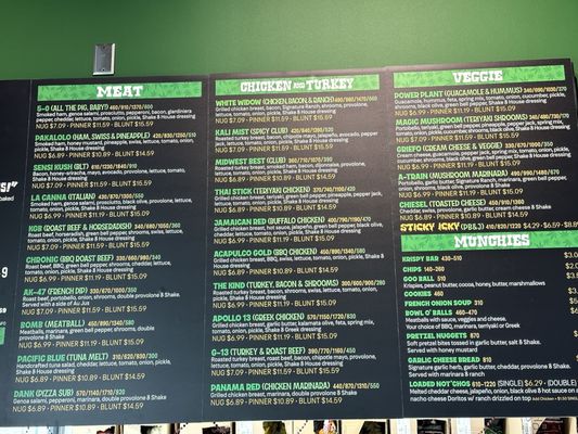 Menu photo 8 Cheba Hut "Toasted" Subs San Antonio, TX Menu photo 8 Cheba Hut "Toasted" Subs San Antonio, TX