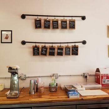 Ruby Scoops - The menu (top row is vegan) - Ice Cream & Frozen Yogurt Near Me - Richmond, Virginia