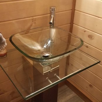 Cabins by the Caves - Washroom next to the kitchen - Vacation Rentals Near Me - Logan, Ohio