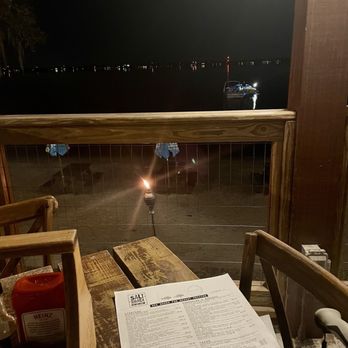 Salt Shack - View from the table on the deck. - Seafood Near Me - Clermont, Florida