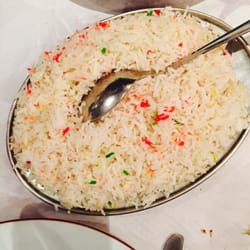 Le Bombay - Rice with any curry dish in the menu