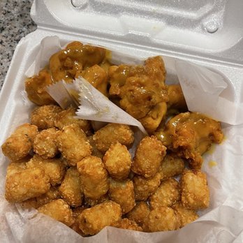 Wing Zone Hot Chicken & Wings - Boneless wings and tater tots - Chicken Wings Near Me - Indianapolis, Indiana