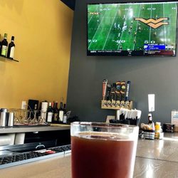 Canary Grill - Great place to watch the game, inside or outside there's TV's everywhere