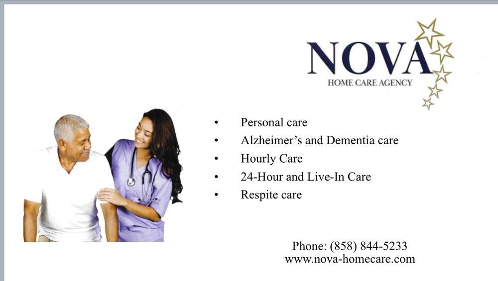 Nova Home Care Agency - home care agency in El Cajon, CA