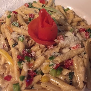 Footprints Cafe - Rasta Pasta (sans jerk chicken) - Caribbean Near Me - Brooklyn, New York