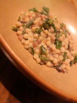 Photo of Vedge - Philadelphia, PA, US. Broccolini "Carbonara"