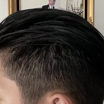 Hair Art - Slicked Back Undercut - Hair Stylists Near Me - Gardena, California Hair Art - Slicked Back Undercut - Hair Stylists Near Me - Gardena, California