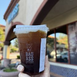 Bad Ass Coffee of Hawaii - Cold brew lemonade, interesting
