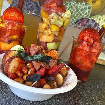 Sweets A La Carte - a bowl of fruit and nuts - Caterers Near Me
