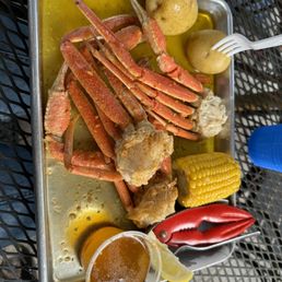Garlic Crab Legs