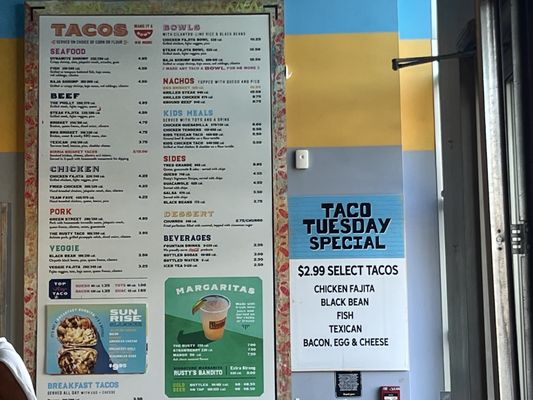 Menu photo 3 Rusty Taco Albuquerque, NM