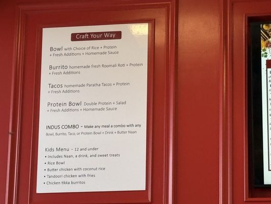 Menu photo 2 Indus an Indian Kitchen Marina, CA Menu photo 2 Indus an Indian Kitchen Marina, CA