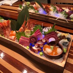 Single Fin Thai Sushi - Nags Head - Sashimi Set at Single Fin Thai Food & Sushi Restaurant (MP 10.5 Nags Head)
