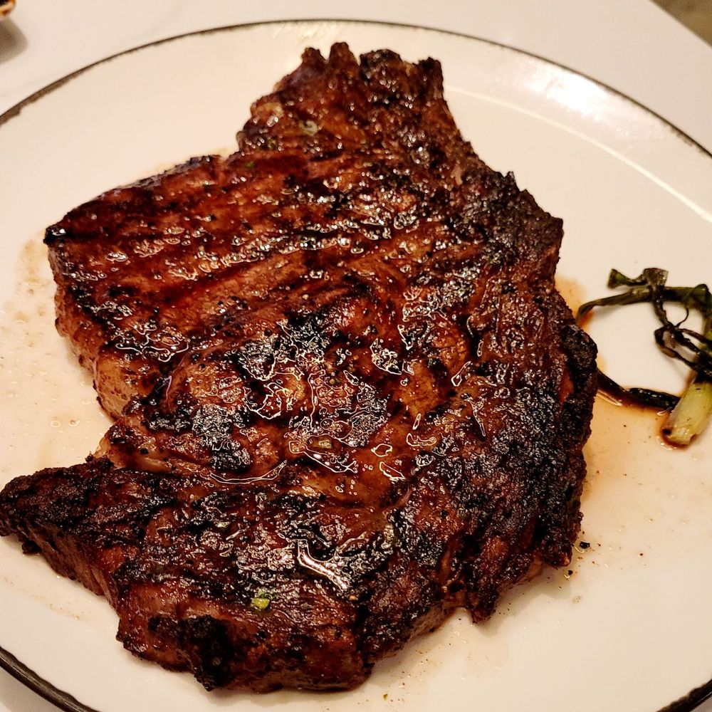 Ramsay's Kitchen - Very juicy rib eye, it's a must to order this food. - New American Near Me - Las Vegas, Nevada Ramsay's Kitchen - Very juicy rib eye, it's a must to order this food. - New American Near Me - Las Vegas, Nevada