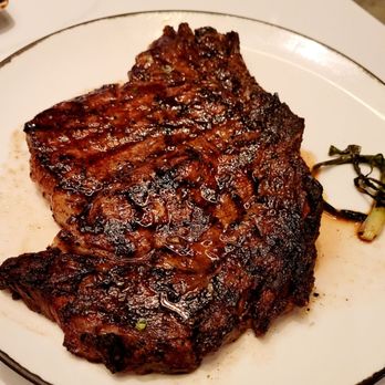 Ramsay's Kitchen - Very juicy rib eye, it's a must to order this food. - New American Near Me - Las Vegas, Nevada
